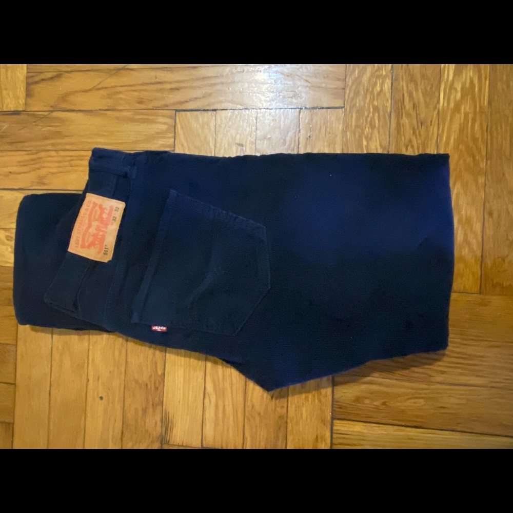 Blue Corduroy Levi jeans